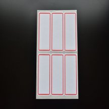 Clear Adhesive Sticker Labels - Nhãn dán