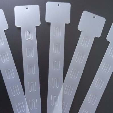 PP Plastic Clip Strips Hanging Display Clip Strips